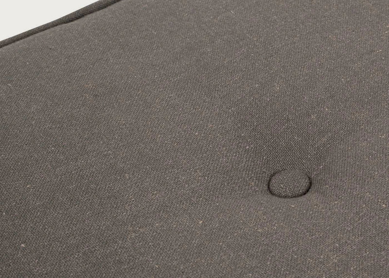 Brunel Stool Cushion Smoke Grey Fabric
