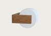 Wood Wall Mounted Toilet Roll Holder Natural Oak