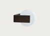 Wood Wall Mounted Toilet Roll Holder Dark Oak