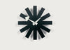 Asterisk Black Wall Clock
