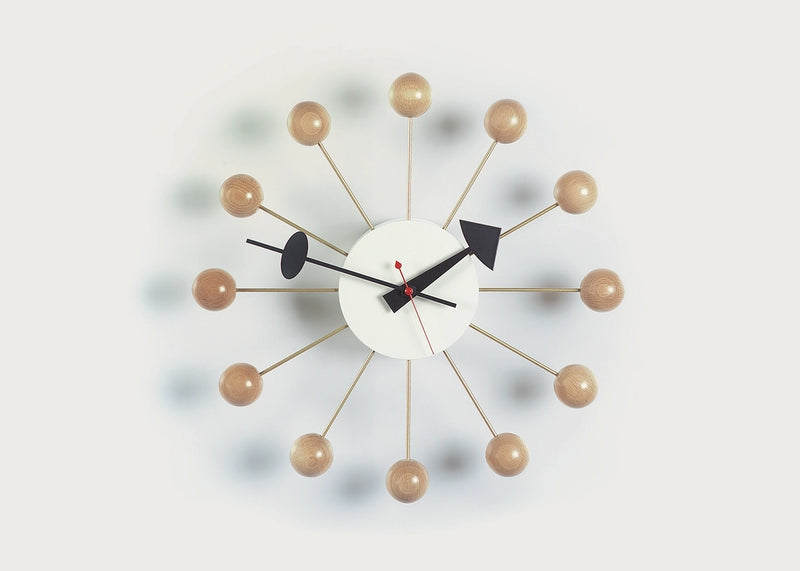 Ball Clock Natural