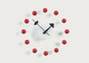 Ball Clock Red