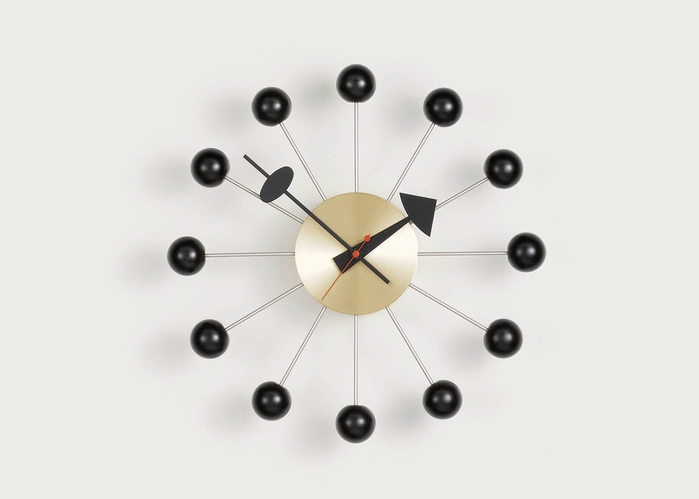 Ball Clock Black