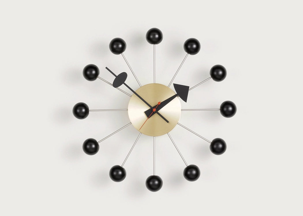 Ball Clock Black