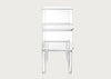 Ghost Buster Side Table Large Transparent Crystal