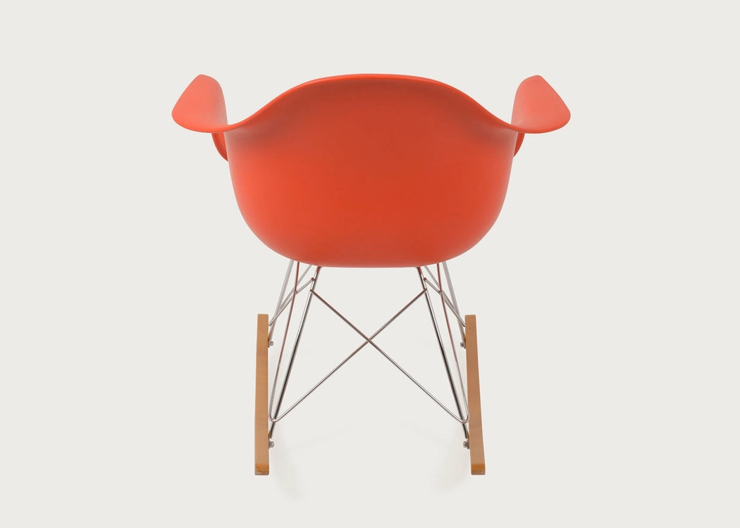 Eames Plastic Armchair RE RAR Poppy Red