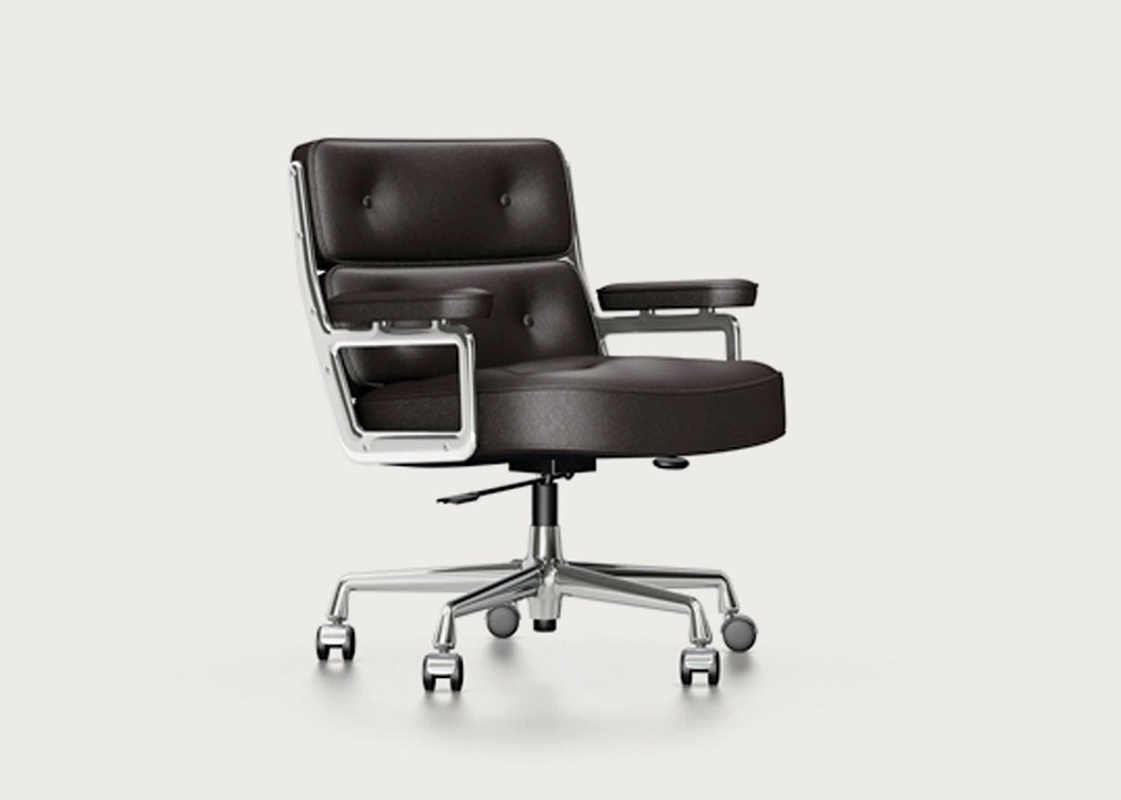 Eames ES 104 Lobby Chair Chocolate Leather
