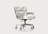 Eames ES 104 Lobby Chair Snow White Leather