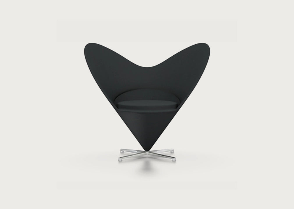 Heart Cone Chair Black