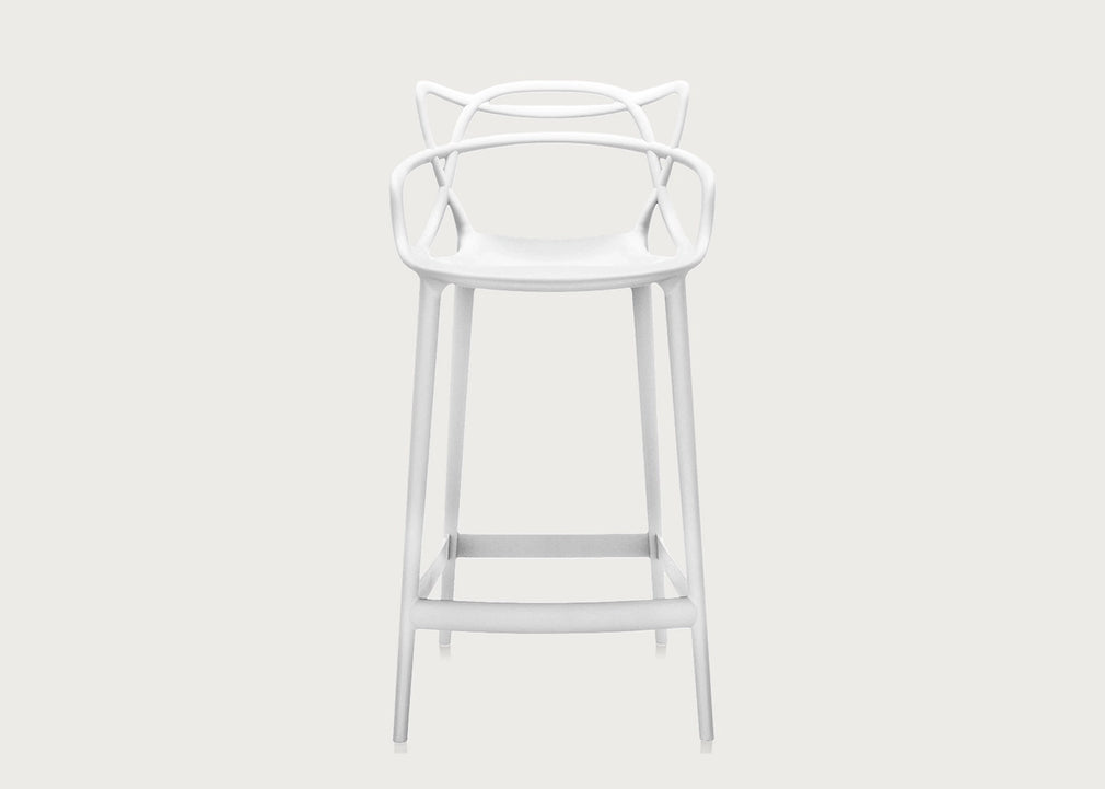 Masters Stool Medium White