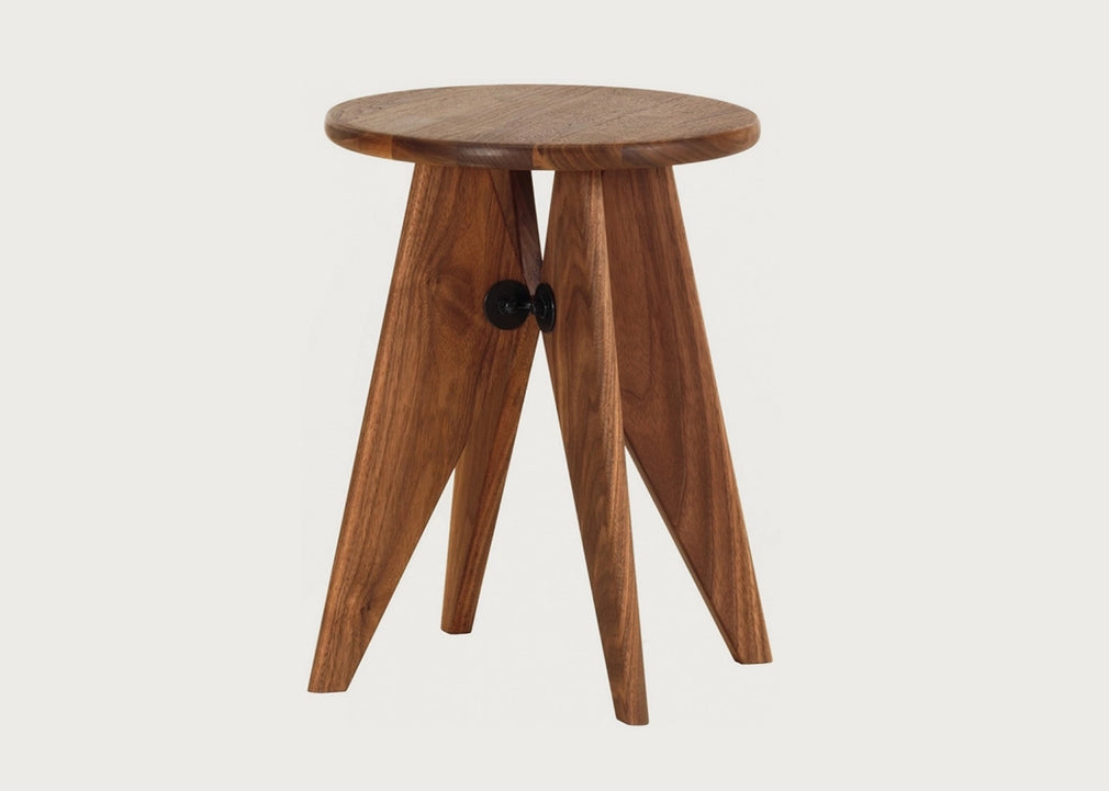 Tabouret Bois Walnut