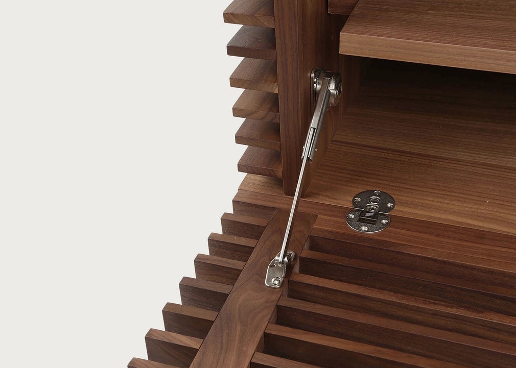 Verona Narrow TV Unit Walnut