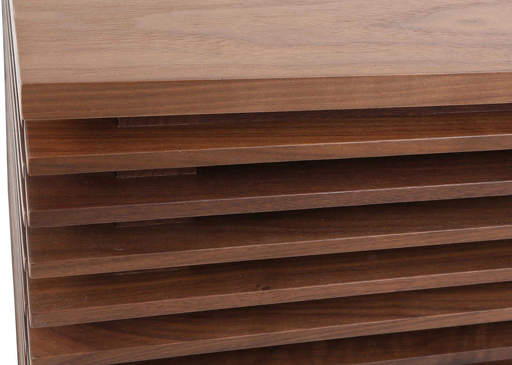 Verona Narrow TV Unit Walnut