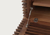 Verona Narrow TV Unit Walnut