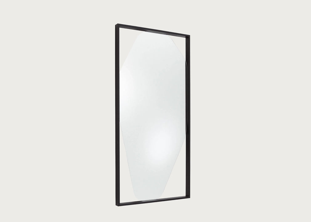Belize Mirror Large Black