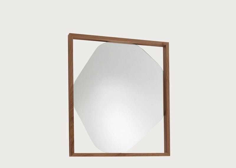 Belize Mirror Small Walnut