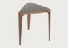 Mary's Side Table Walnut / Black Marble