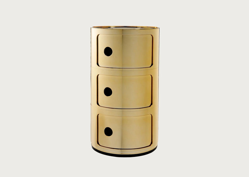 Componibili Cabinet Gold / 3 Elements