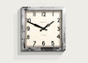 Quad Chrome Wall Clock