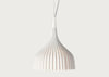 E' Pendant Light Matt White
