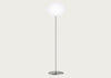 Glo Ball Floor Lamp Silver / Medium