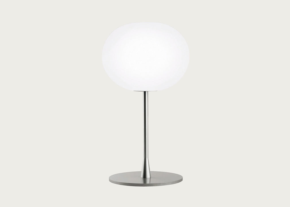 Glo-Ball T1 Table Lamp Silver
