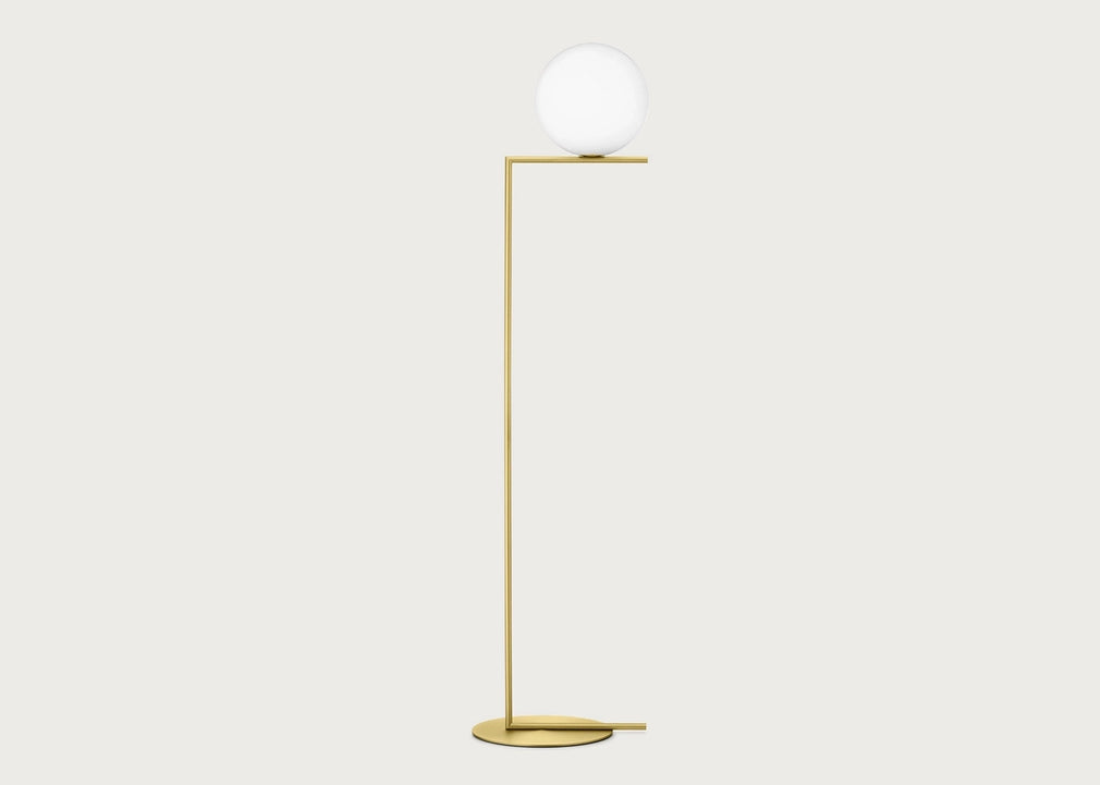 IC F2 Floor Lamp Brass