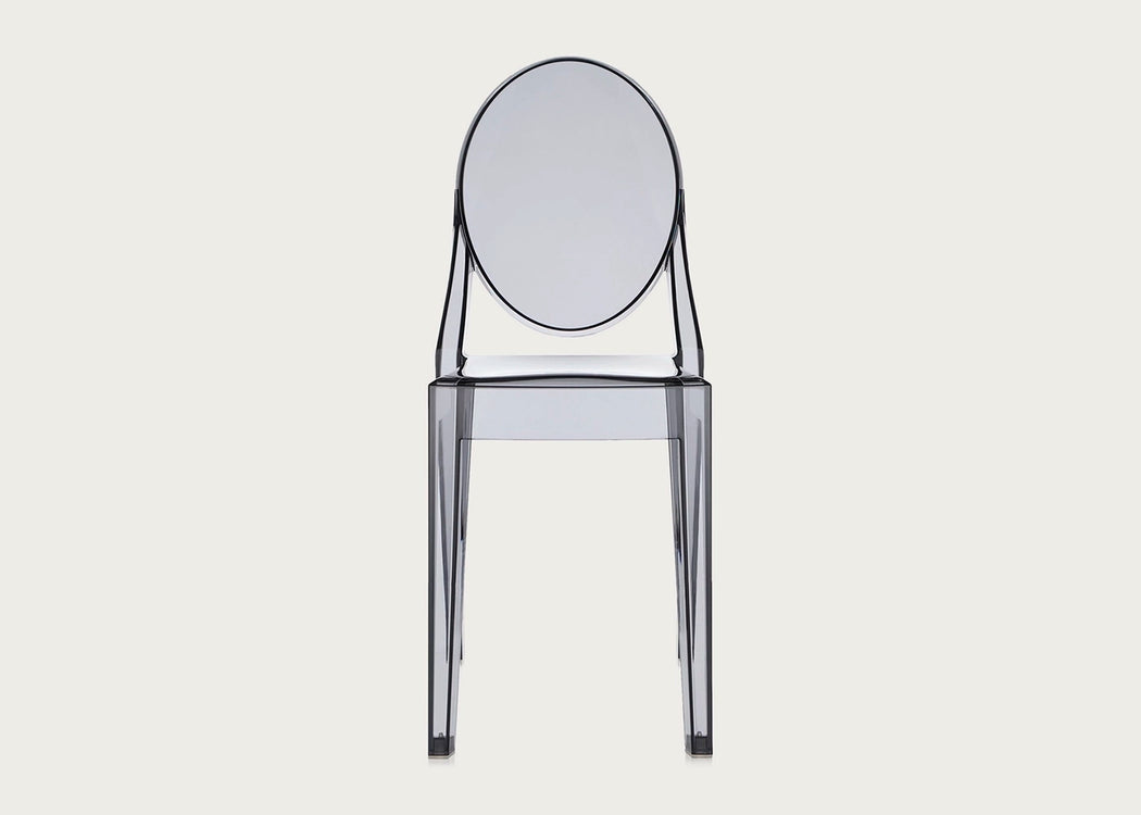 Victoria Ghost Chair Smoke Grey