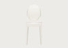 Victoria Ghost Chair Solid White