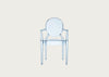 Lou Lou Ghost Child's Chair Blue
