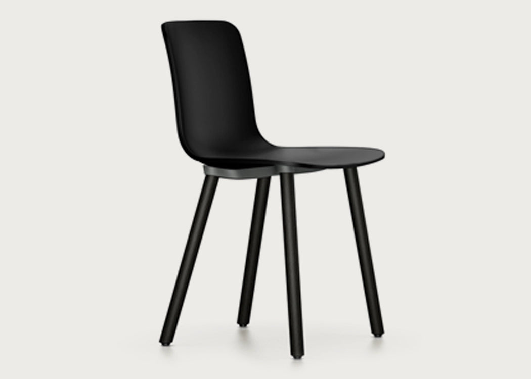 HAL RE Wood Chair Dark / Dark Oak
