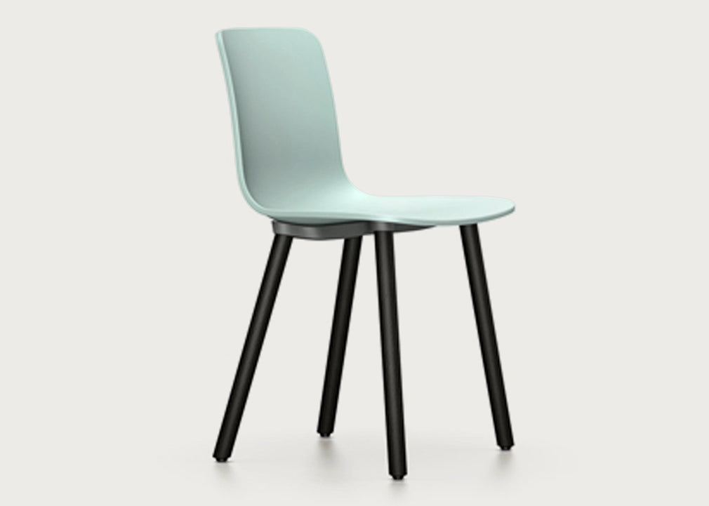 HAL RE Wood Chair Ice Grey / Dark Oak