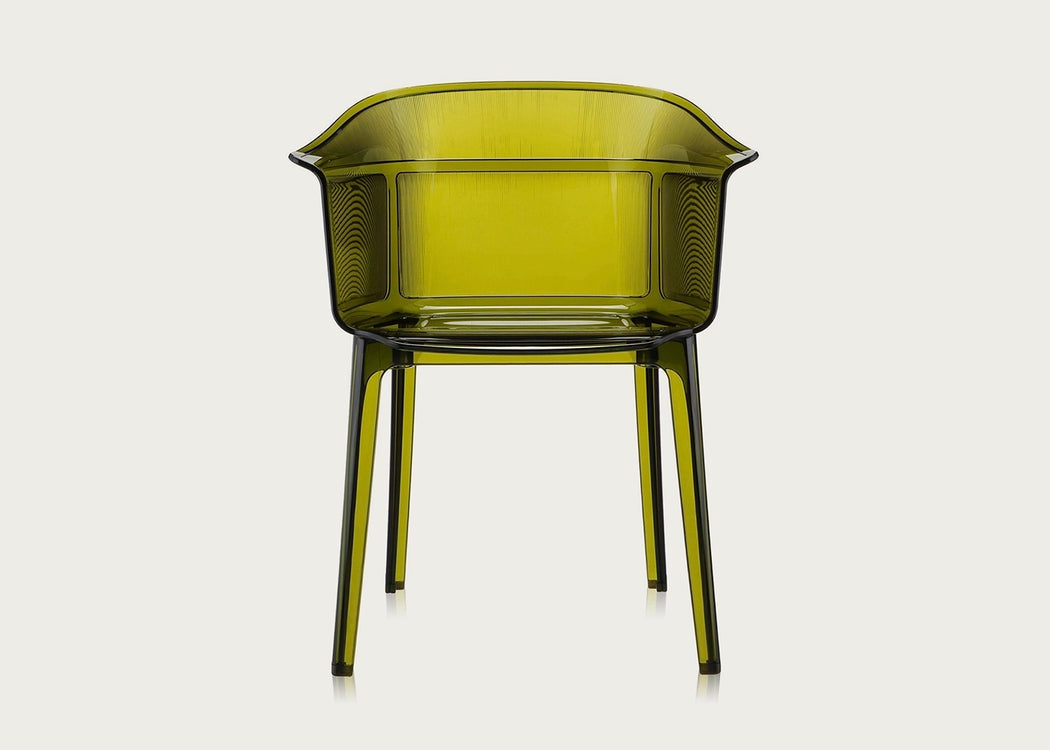 Papyrus Chair Set of 2 Olive Green