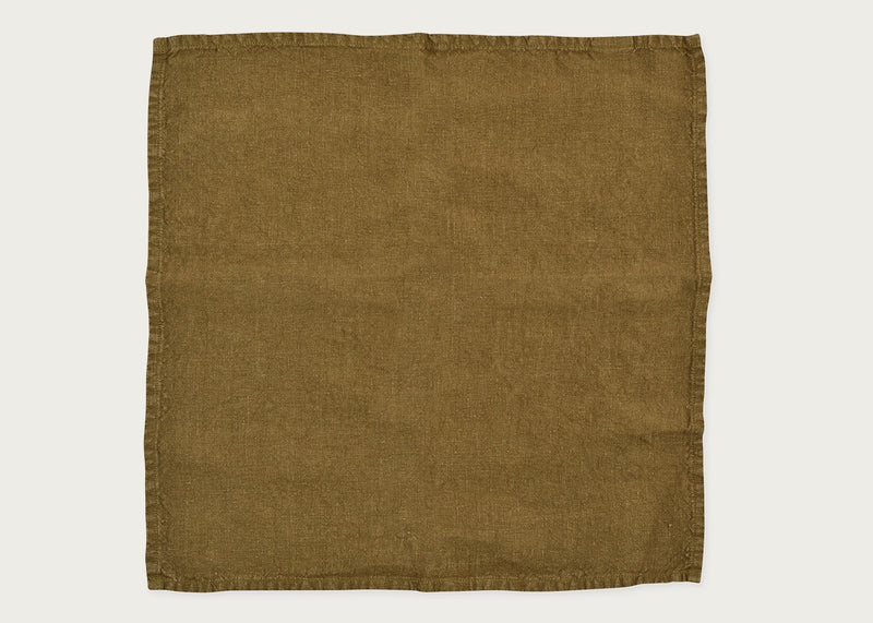 Heal's Linen Napkin Slate Linen