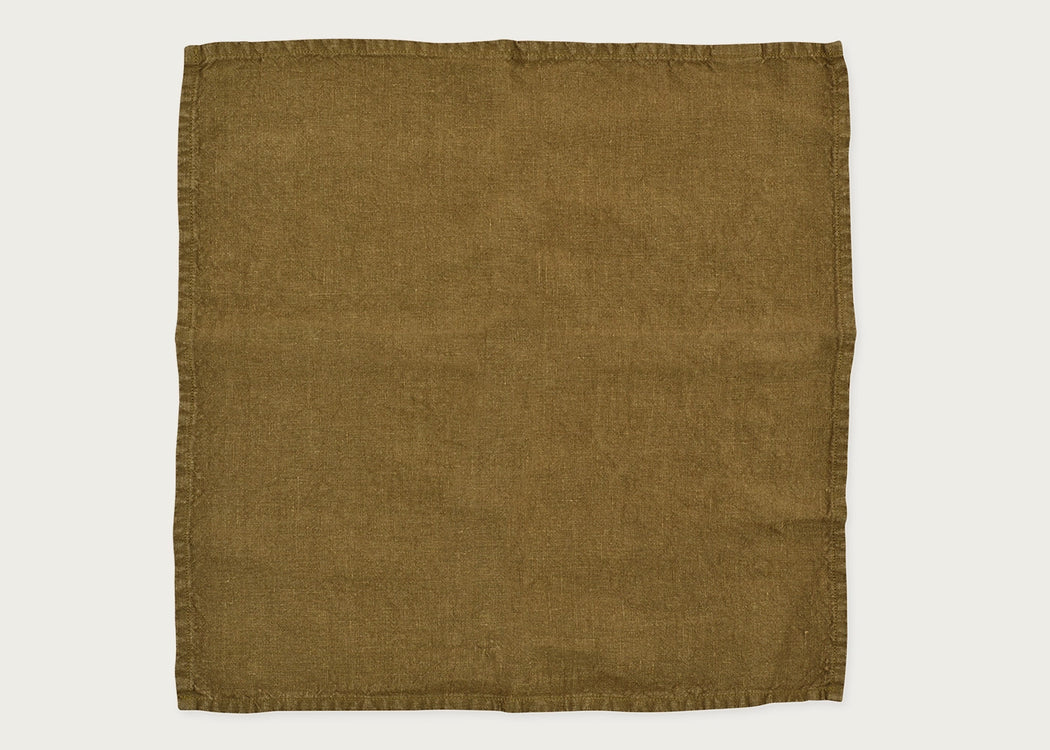 Heal's Linen Napkin Slate Linen