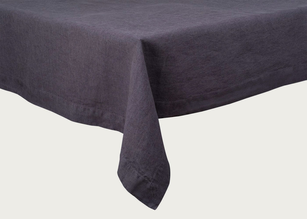 Heal's Linen Tablecloth Slate Linen