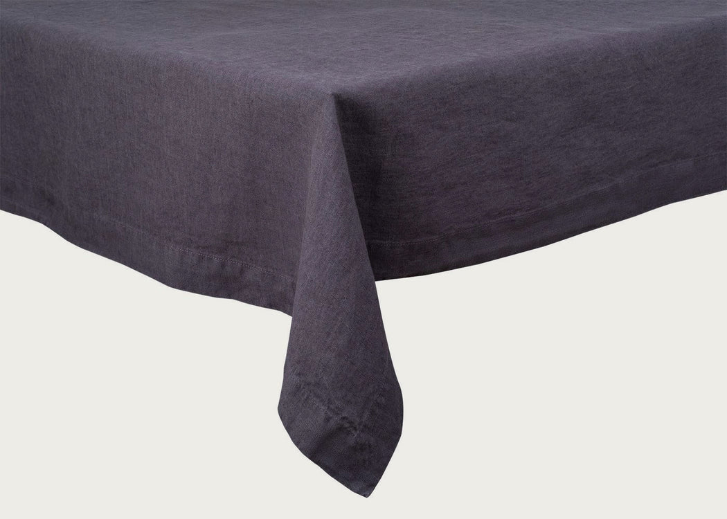 Heal's Linen Tablecloth Slate Linen