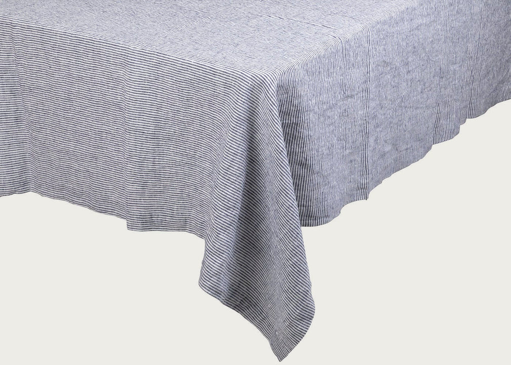 Heal's Linen Tablecloth Slate Linen