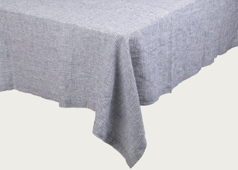 Heal's Linen Tablecloth Slate Linen