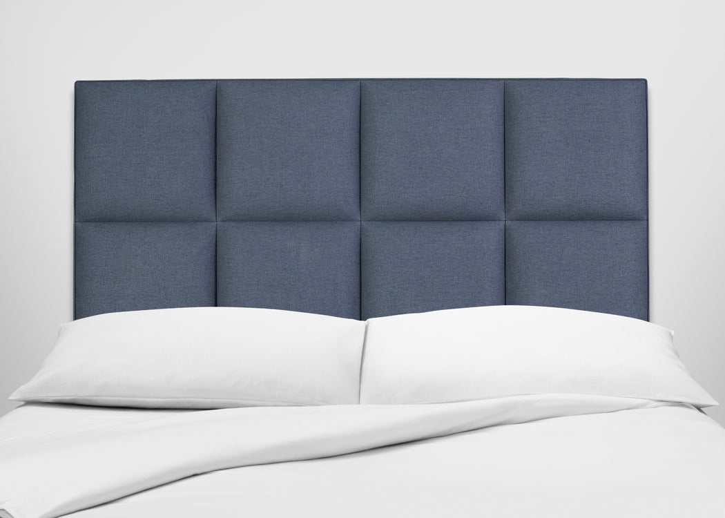 Atlas Headboard Double / Chain Weave Fawn 750