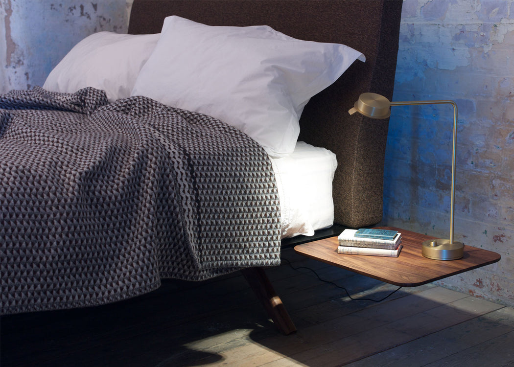 Hepburn Bed King / Kvadrat Vidar Dark Green
