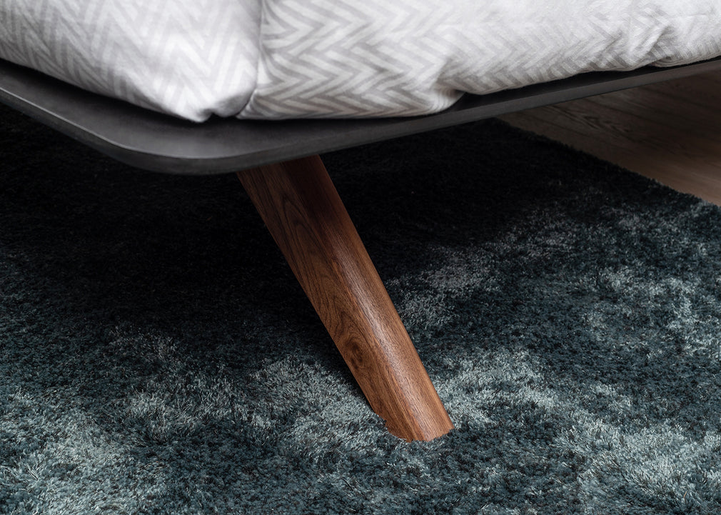 Hepburn Bed King / Kvadrat Vidar Dark Green