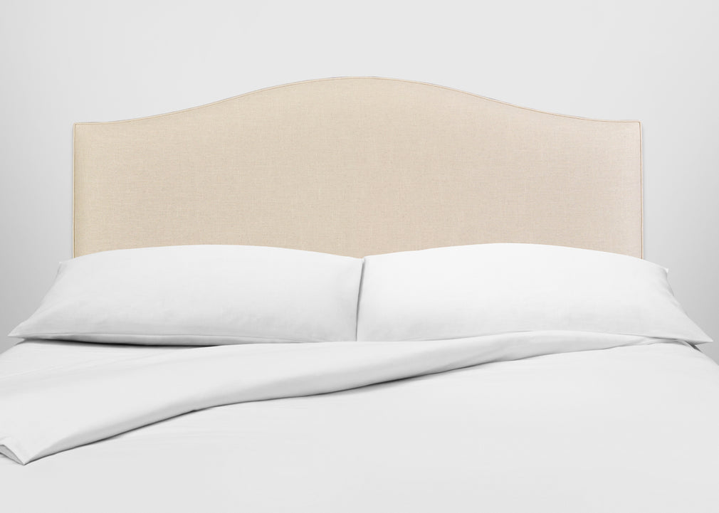 Iris Headboard Double / Chain Weave Fawn 750