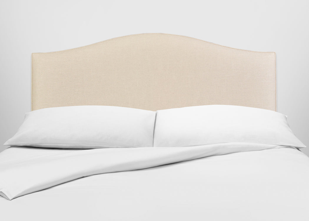 Iris Headboard Double / Chain Weave Fawn 750