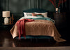 Iris Headboard Double / Chain Weave Fawn 750