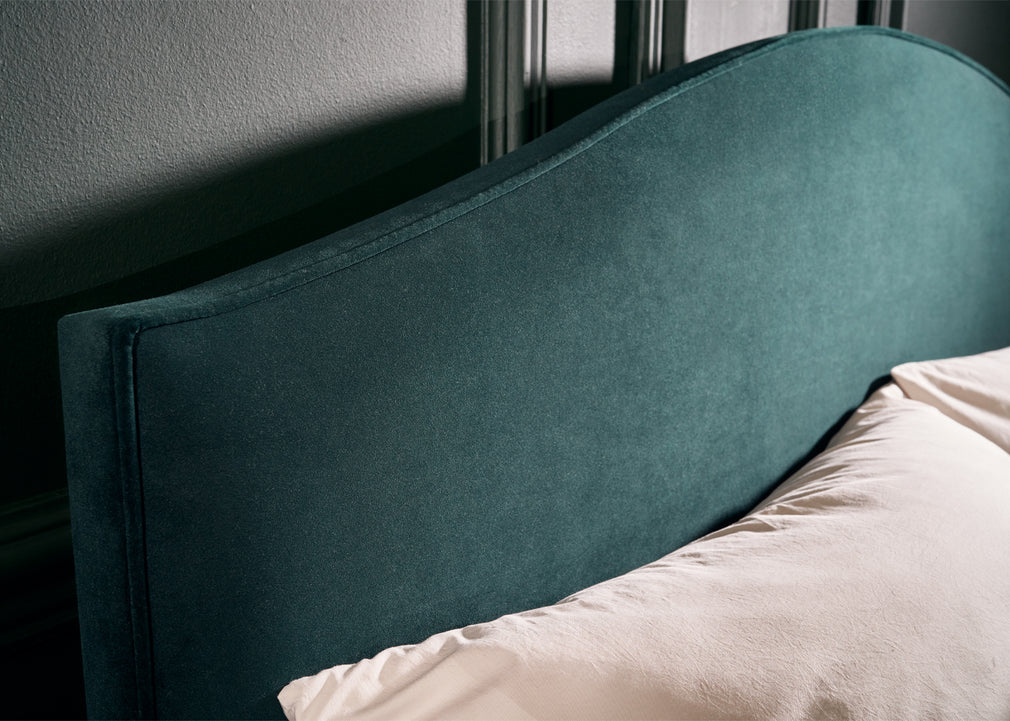 Iris Headboard Double / Chain Weave Fawn 750