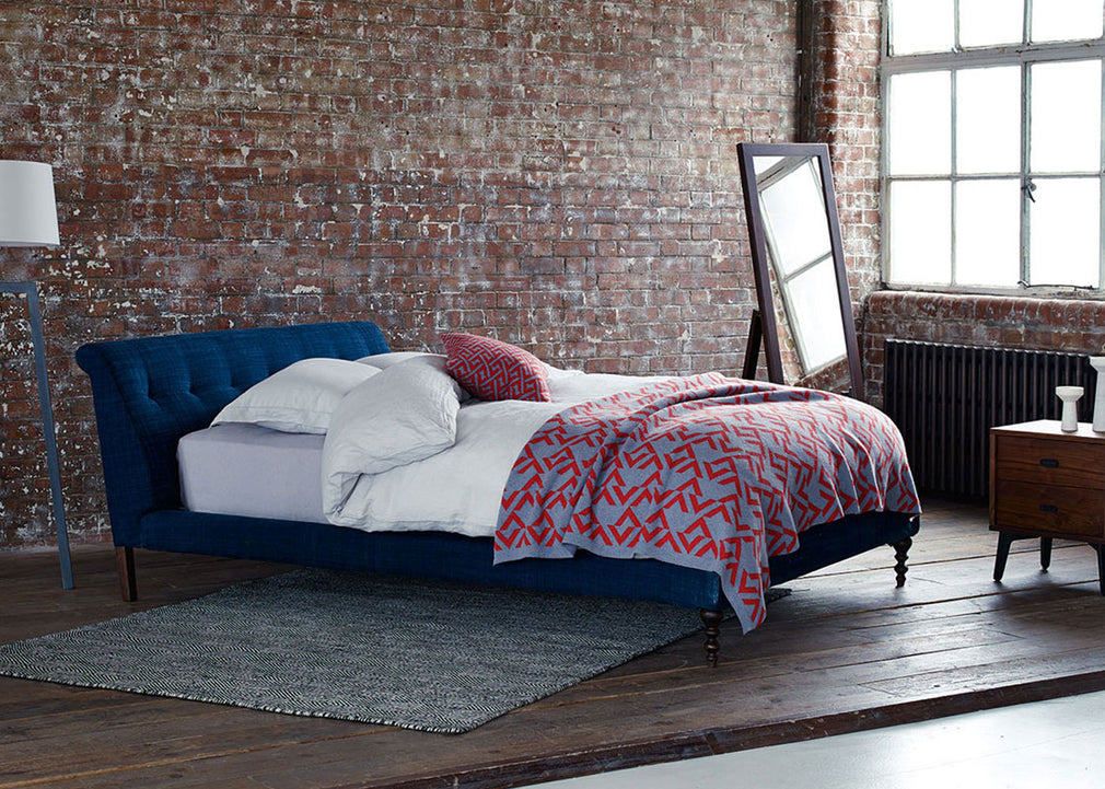 Oscar Bed King / Broad Weave Lagoon