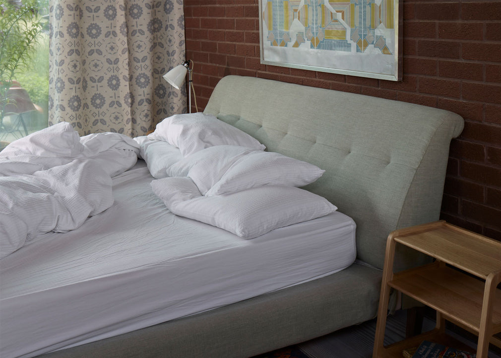 Oscar Bed King / Broad Weave Lagoon