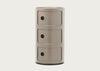 Componibili Cabinet Red / 3 Elements