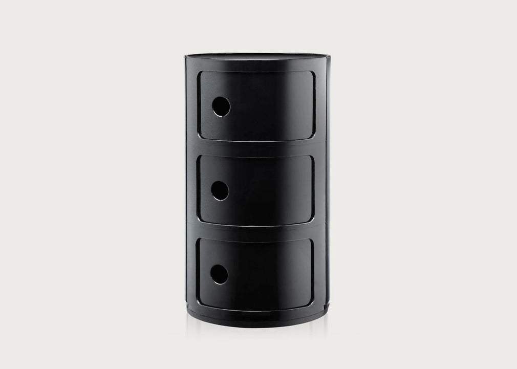 Componibili Cabinet Red / 3 Elements